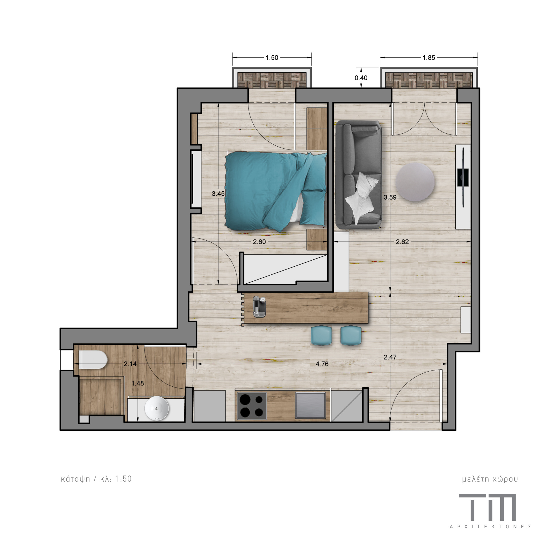 Appartment Renovation in Navarinou