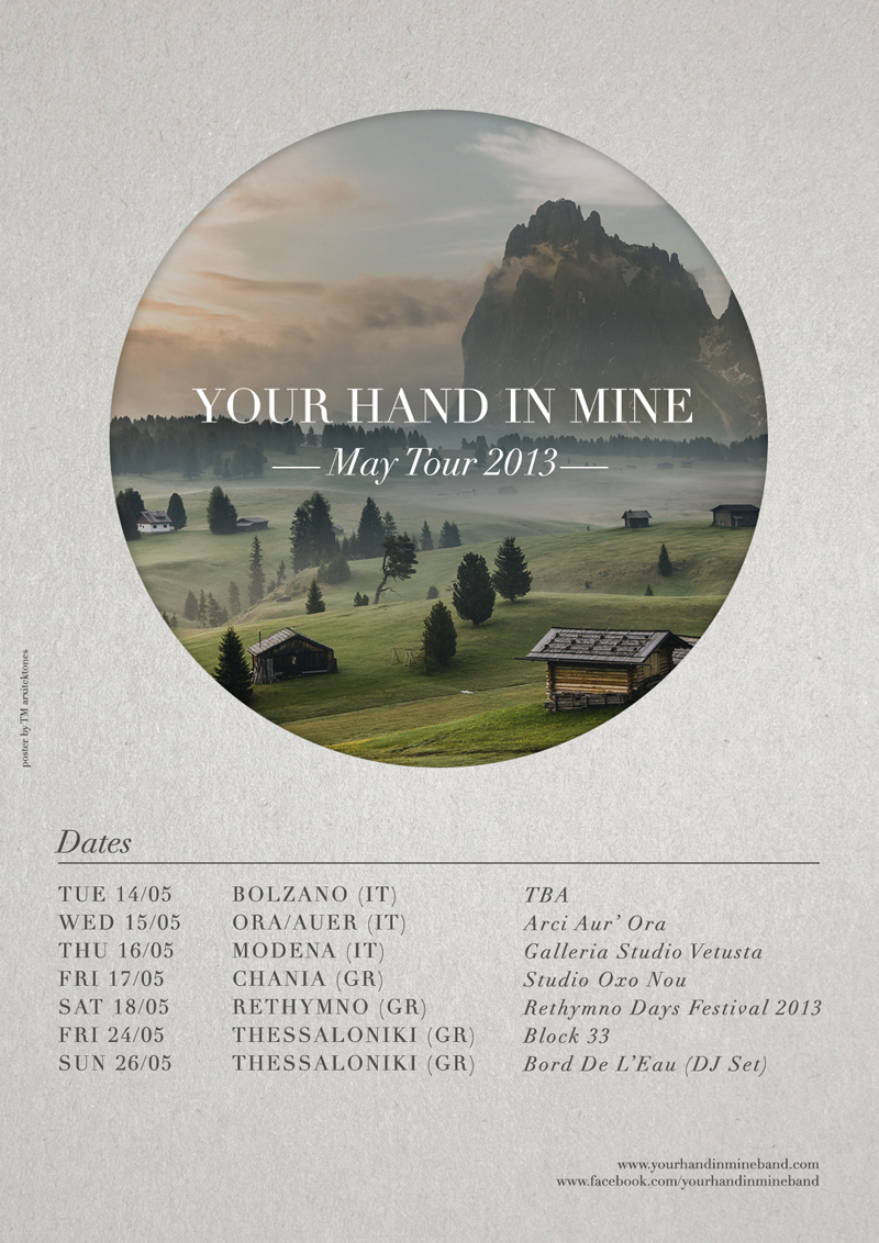 Concert poster design