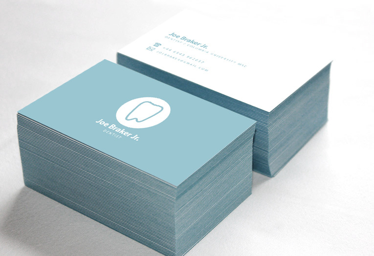 Dentist business card