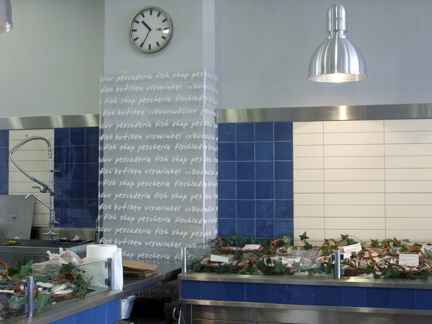 Fish store interiors