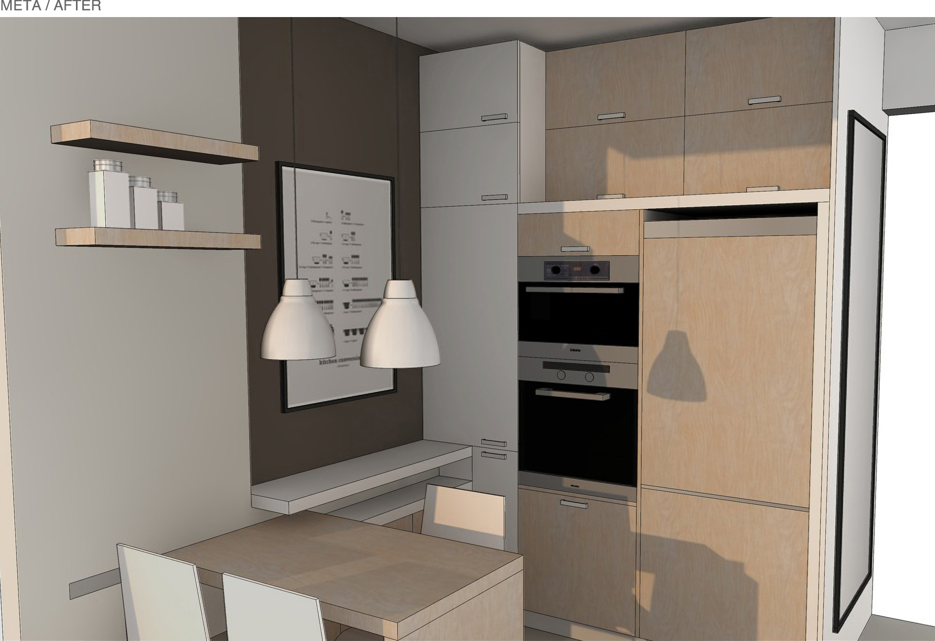 Kitchen interior design