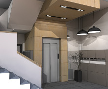 Building entrance interiors